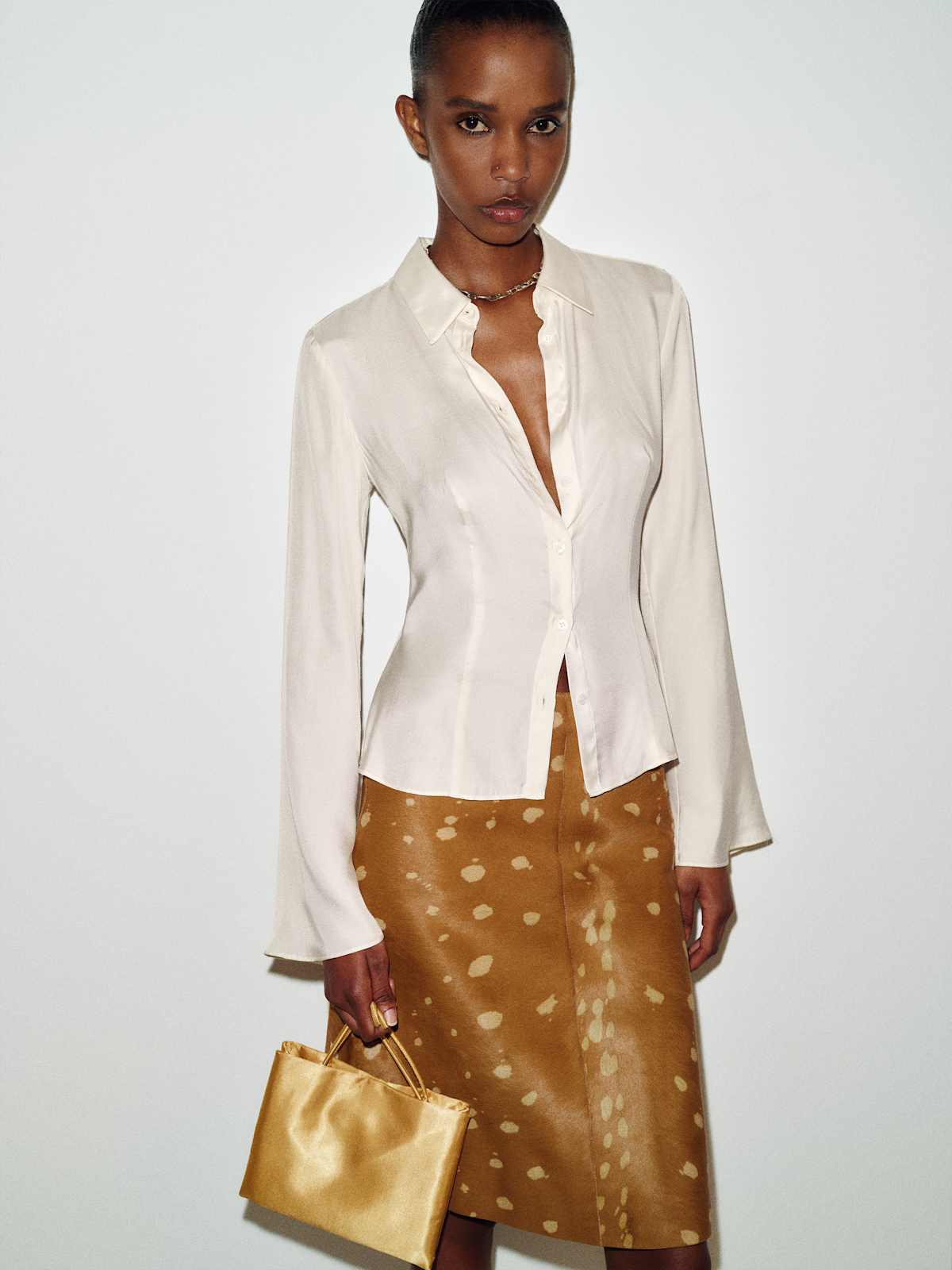 Thatcher Silk Twill Top - thumbnail 3