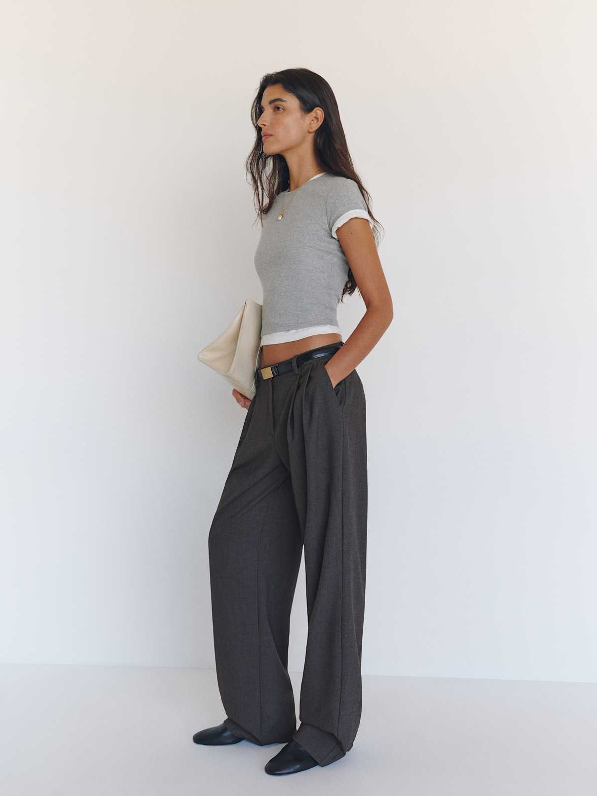 Frances Low Rise Relaxed Long Pant