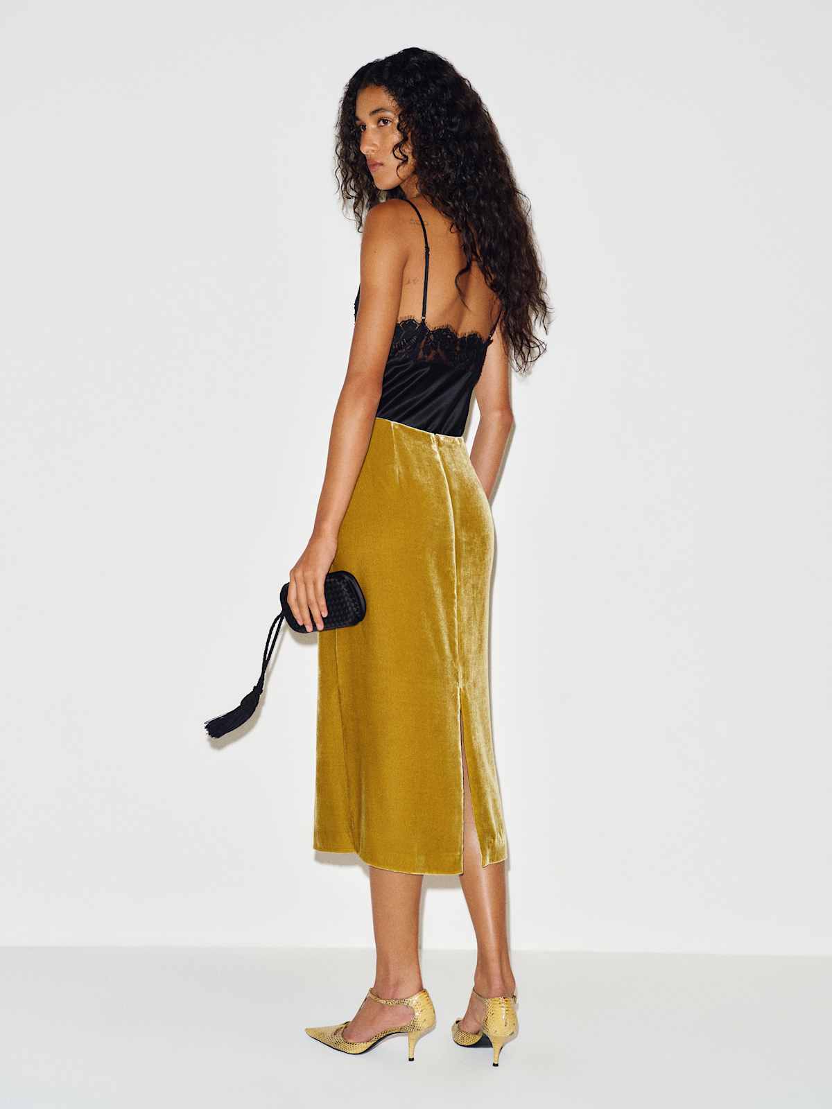 Helen Velvet Skirt - thumbnail 7