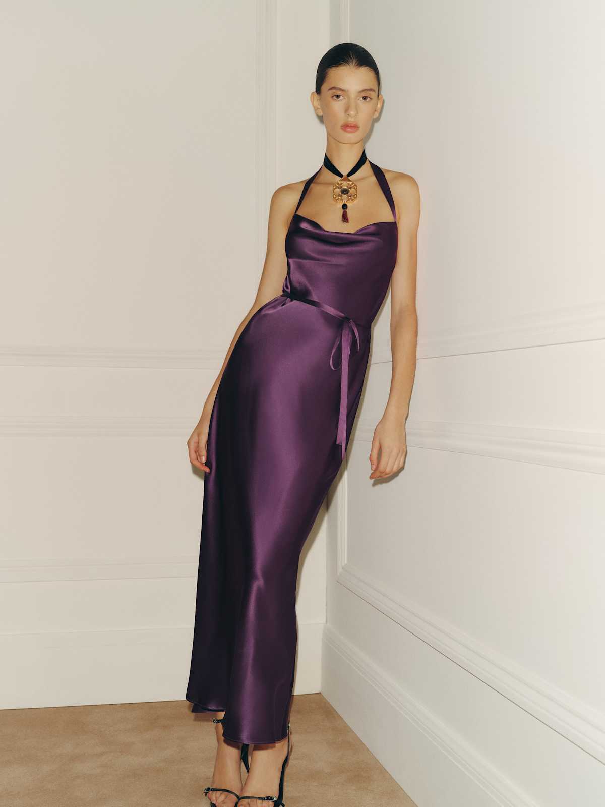 Gloribel Silk Dress