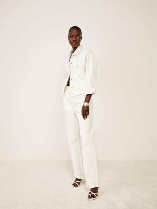 Cynthia High Rise Straight Jeans