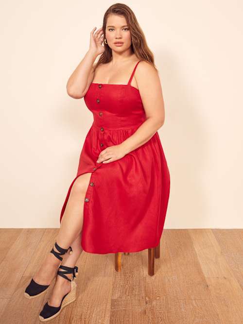 reformation tori linen dress Tori Dress Es
