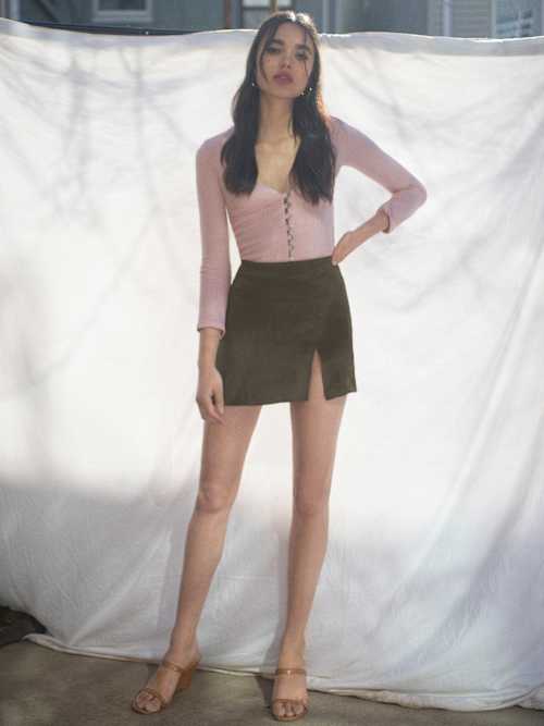 Robbie Silk Skirt