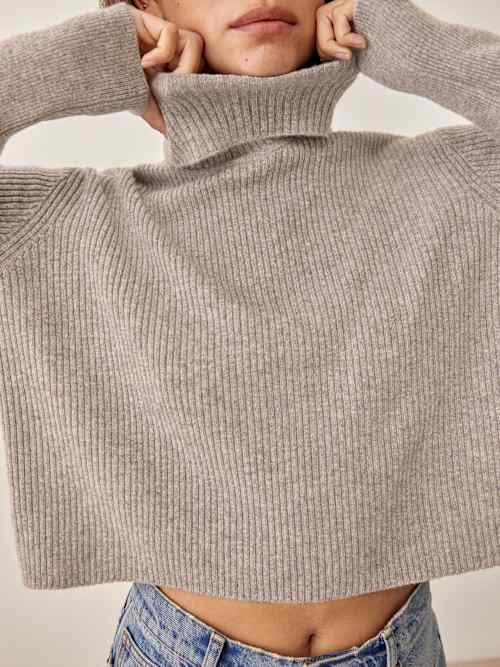 Luisa Cropped Cashmere Sweater