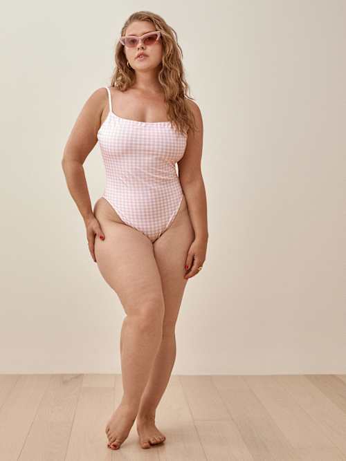 Wave Scoop Back One Piece