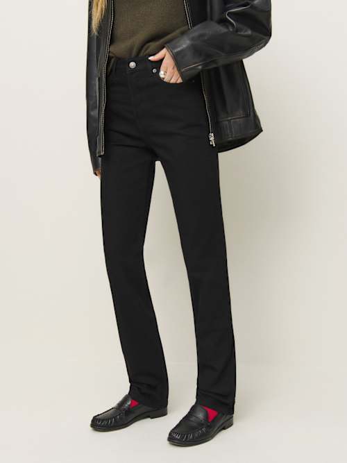 Primary image for Cynthia High Rise Straight Long Jeans