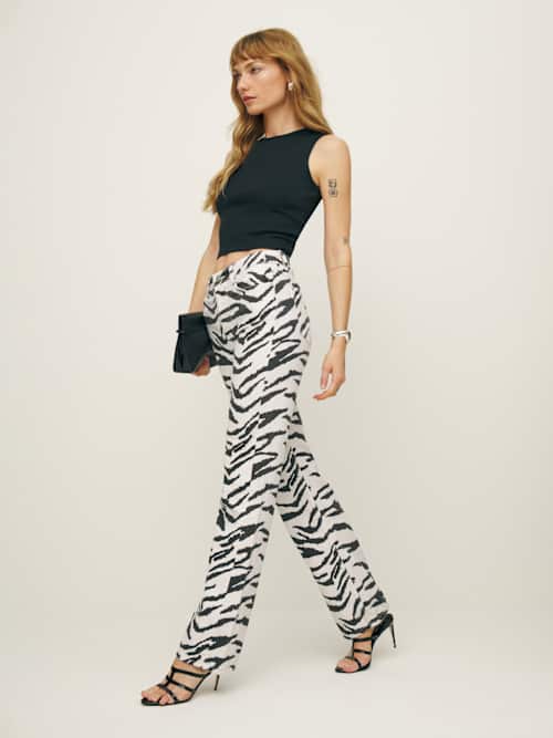 Primary image for Cynthia High Rise Straight Long Jeans
