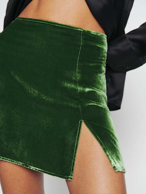 Cleo Velvet Skirt