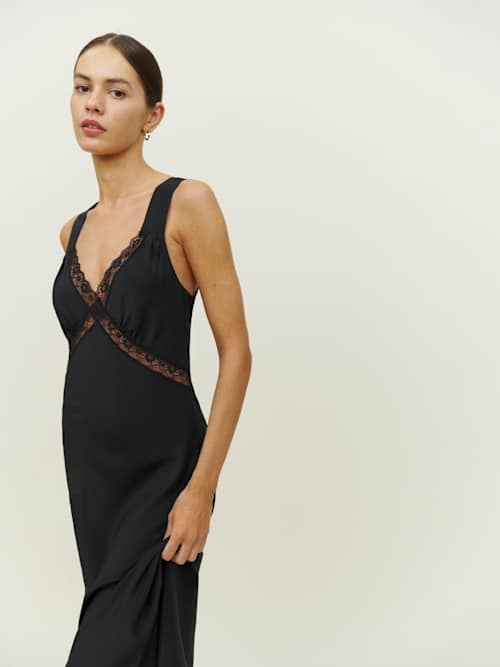 Provence Silk Dress