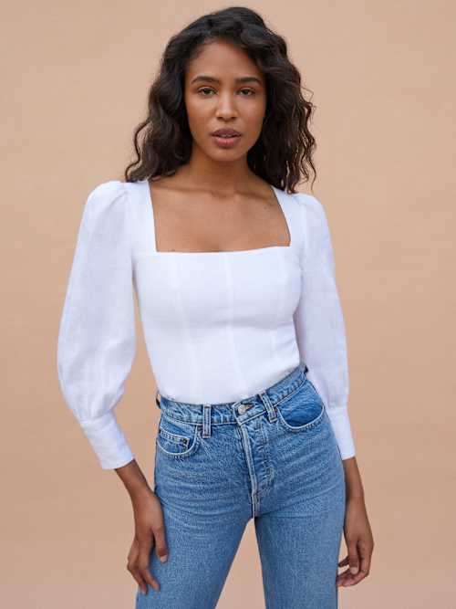 Stilton Linen Top