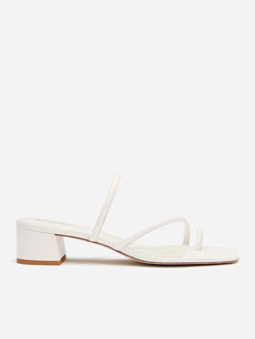 Meena Toe Ring Block Heel Sandal
