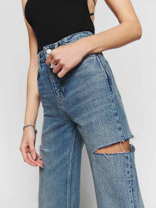 Wilder High Rise Wide Leg Jeans