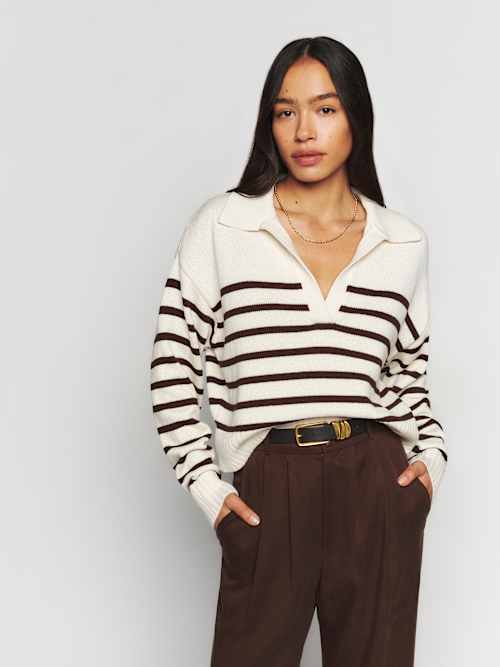 Francesco Cotton Polo Sweater