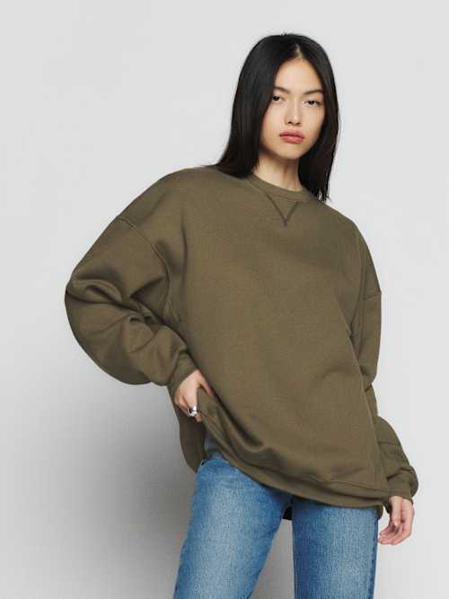 Vintage Oversized Crewneck Sweatshirt