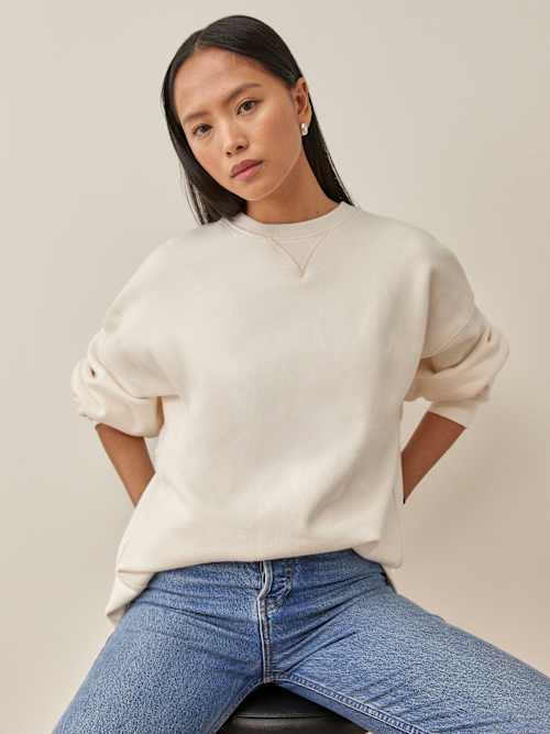 Vintage Oversized Crewneck Sweatshirt