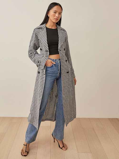 Belgium Linen Trench