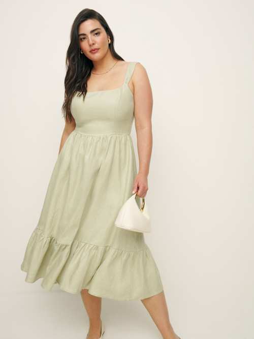 Bucatini Linen Dress