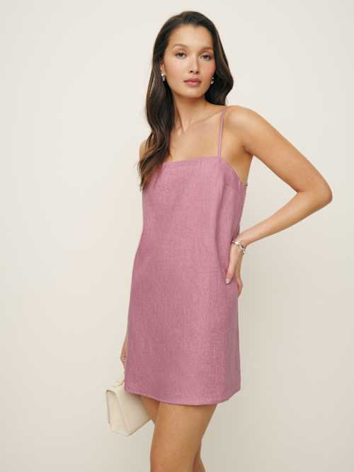 Aubree Linen Dress