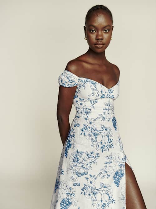 Bridgton Linen Dress