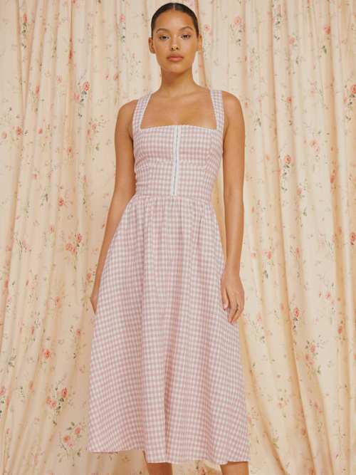 Tagliatelle Linen Dress