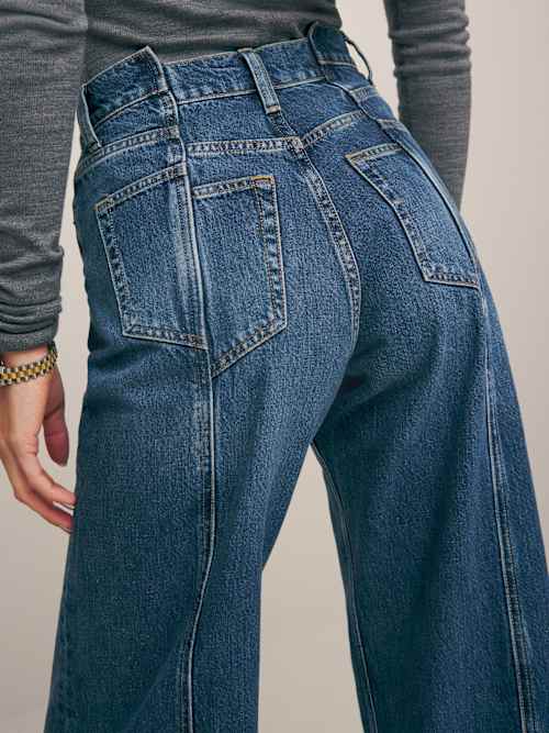 Cary High Rise Slouchy Wide Leg Jeans
