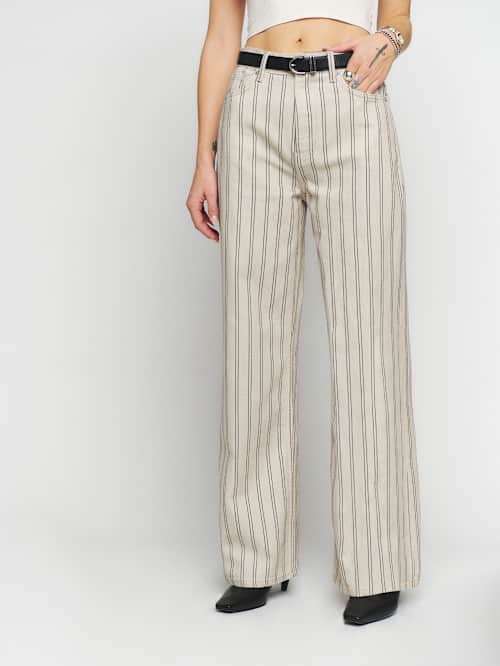 Cary High Rise Slouchy Wide Leg Jeans
