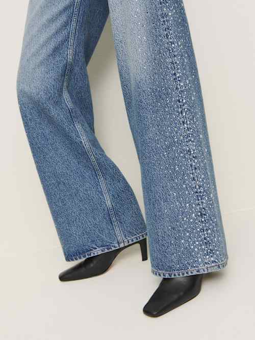 Cary High Rise Slouchy Wide Leg Jeans