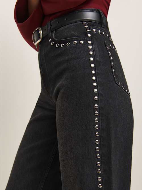 Cary High Rise Slouchy Wide Leg Jeans