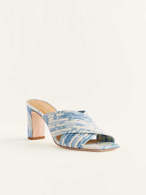 Lila Tubular Heeled Sandal