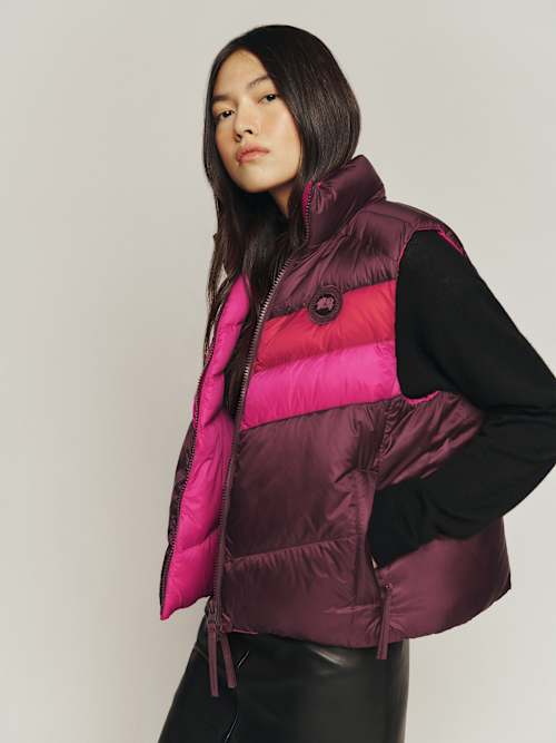   x Reformation＊Cypress Vest＊リバーシブルベスト CANADA GOOSE x Reformation＊Cypress Vest＊リバーシブルベスト