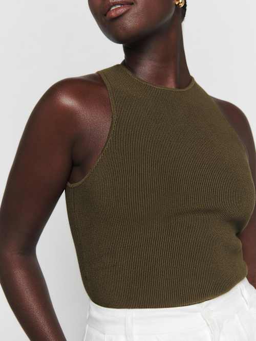 Hudson Ribbed Sweater Tank