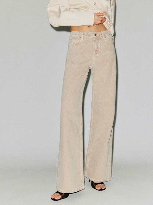 Cary Low Rise Slouchy Wide Leg Jeans