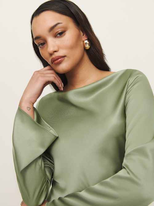 Pike Satin Dress