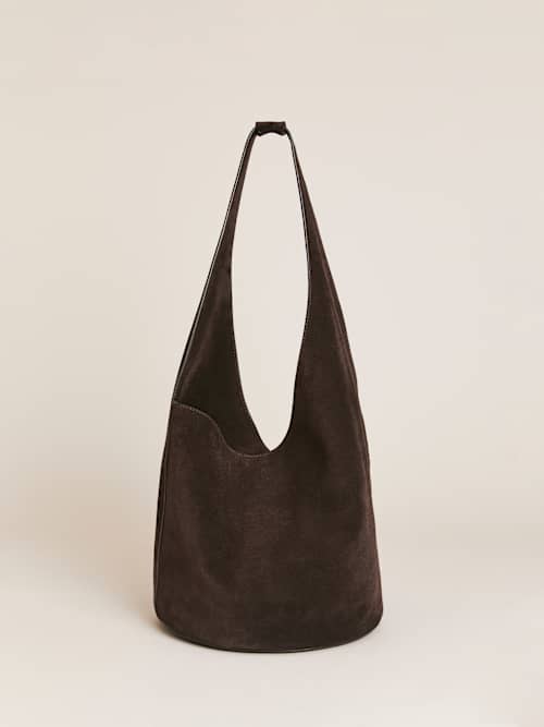 送料無料◆reformation Silvana スモールサイズ スエードバッグ Small Silvana Bucket Bag