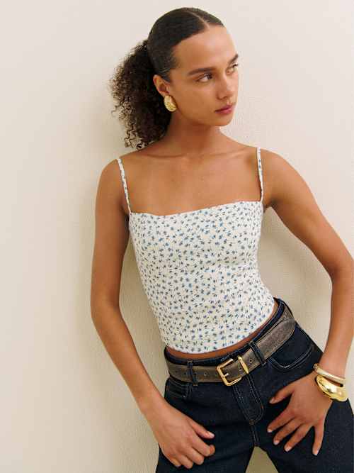 Reformation リフォーメーション ニラ トップ Nila Top