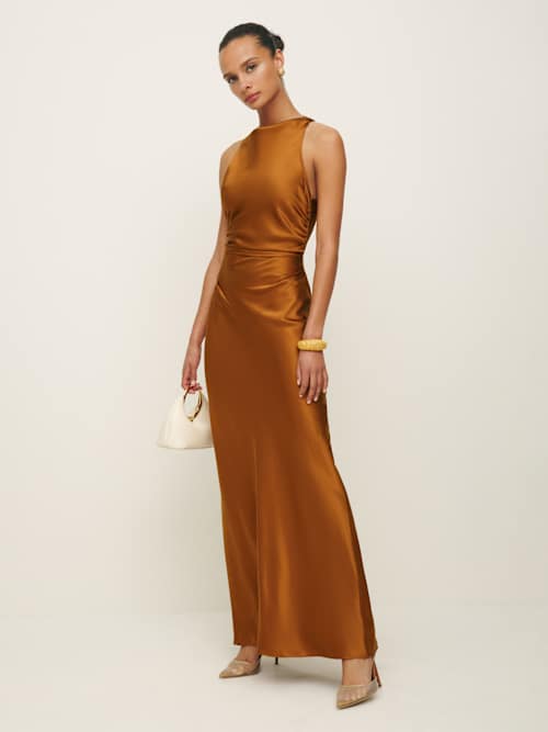 Anaiis Silk Dress