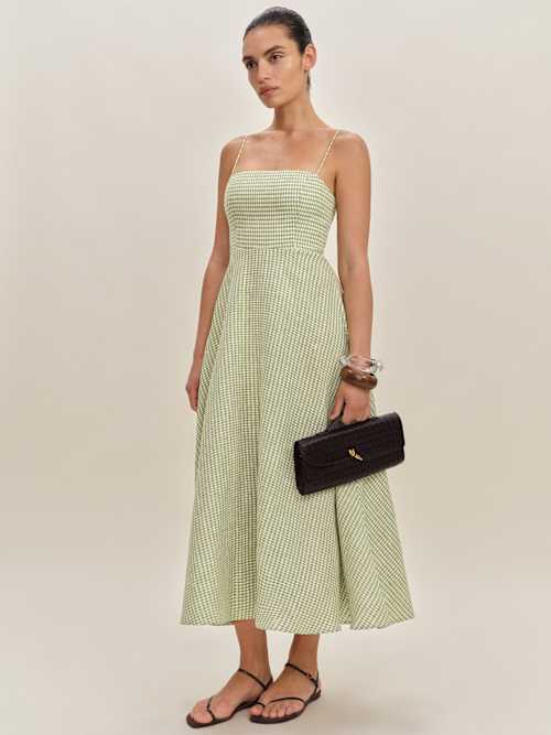 【Reformation】モネリネンドレス Monette Linen Dress