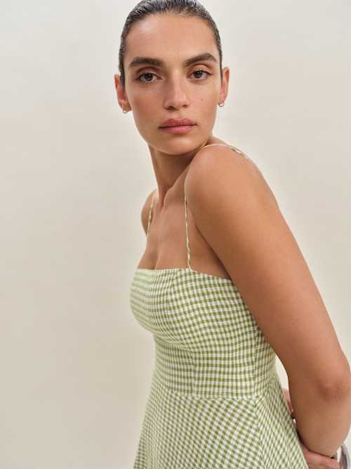 Monette Linen Dress