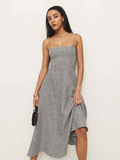 Monette Linen Dress