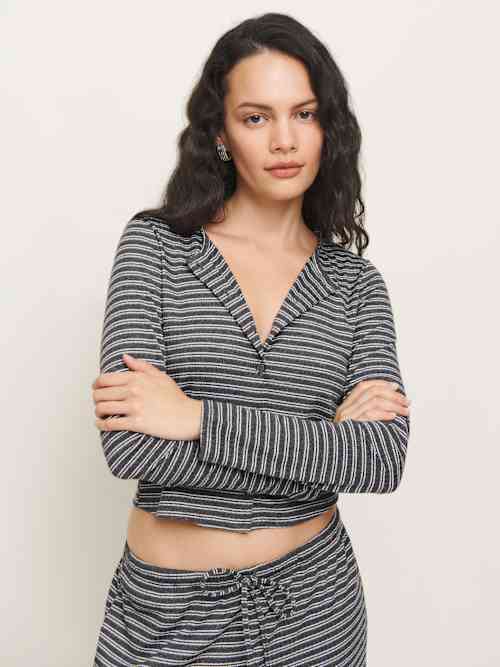 Ari Pointelle Knit Cardigan