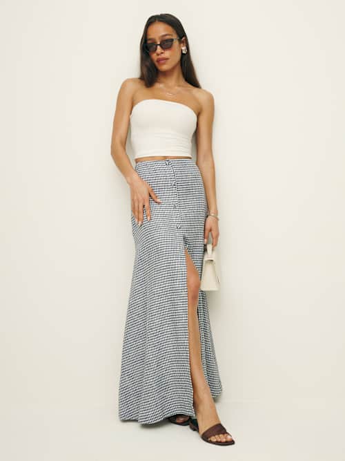 Andi Linen Maxi Skirt