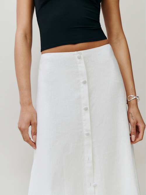 Andi Linen Maxi Skirt thumbnail 5