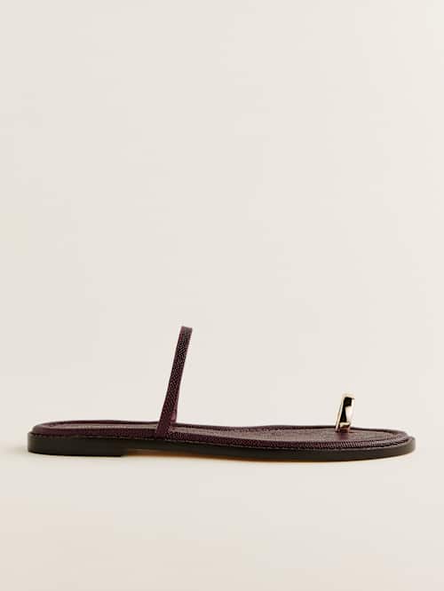 Cassandra Flat Sandal