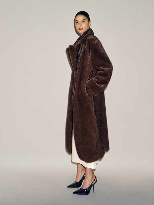 Chloe Faux Fur Oversized Coat