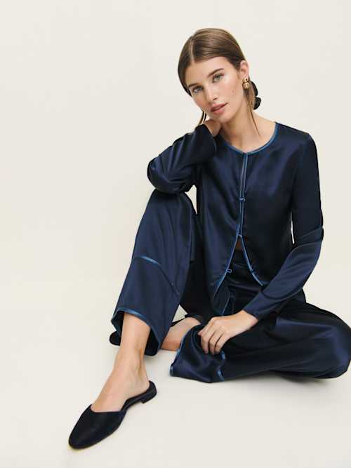 Reformation/Marisol シルク ツーピース Marisol Silk Two Piece