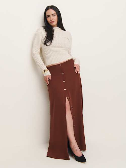 Andi Low Rise Maxi Skirt Es