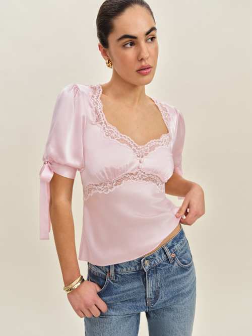 Dolly Silk Top