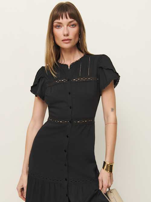 Reformation リフォーメーション ヴェルドナ ドレス Zebrina Dress