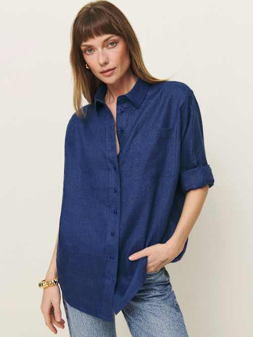 Eli Oversized Linen Shirt