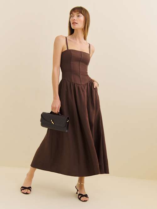 Reformation リフォーメーション カタリン ドレス 1317951.1.WHITE?_s=RAABAB0
